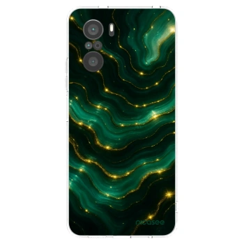 Picasee Xiaomi Poco F3 Hülle - Transparentes Silikon - Emerald