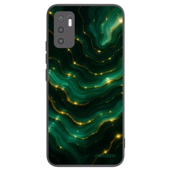 Picasee Xiaomi Redmi Note 10 5G Hülle - Schwarzes Silikon - Emerald