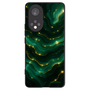 Picasee Huawei Nova 9 Hülle - Schwarzes Silikon - Emerald