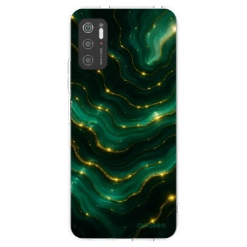 Picasee Xiaomi Poco M3 Pro 5G Hülle - Transparentes Silikon - Emerald