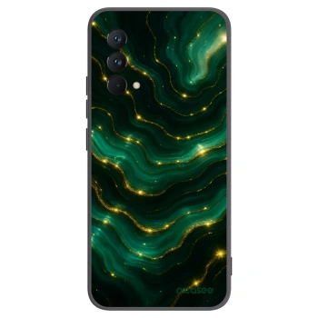 Picasee Realme GT Master Edition 5G Hülle - Schwarzes Silikon - Emerald