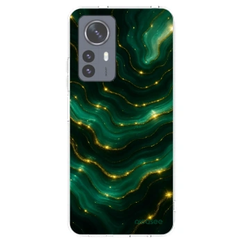 Picasee Xiaomi 12 Pro Hülle - Transparentes Silikon - Emerald