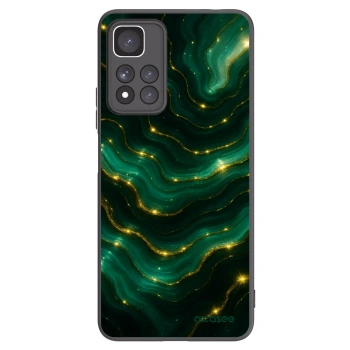 Picasee Xiaomi Redmi Note 11 Pro+ 5G Hülle - Schwarzes Silikon - Emerald