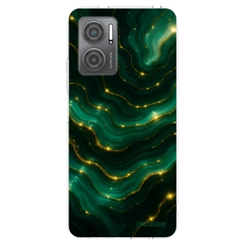 Picasee Xiaomi Redmi 10 5G Hülle - Transparentes Silikon - Emerald