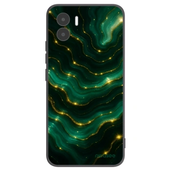 Picasee Xiaomi Redmi A1 Hülle - Schwarzes Silikon - Emerald
