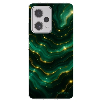 Picasee Xiaomi Redmi Note 12 Pro+ 5G Hülle - Transparentes Silikon - Emerald