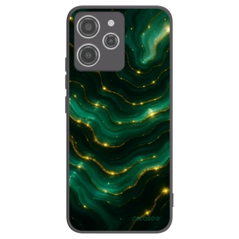 Picasee Xiaomi Redmi 12 4G Hülle - Schwarzes Silikon - Emerald