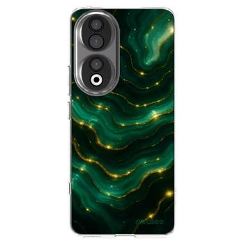 Picasee Honor 90 5G Hülle - Transparentes Silikon - Emerald