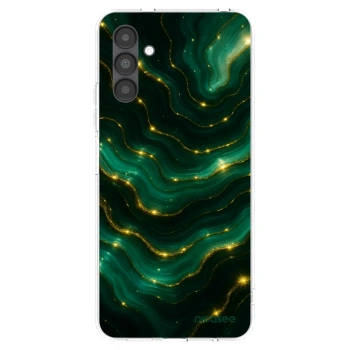 Picasee Samsung Galaxy A04s A047F Hülle - Transparentes Silikon - Emerald