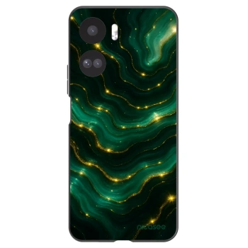 Picasee Honor 90 Lite 5G Hülle - Schwarzes Silikon - Emerald