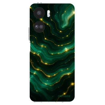 Picasee Honor 90 Lite 5G Hülle - Transparentes Silikon - Emerald