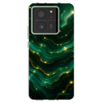 Picasee Xiaomi 13T Pro Hülle - Transparentes Silikon - Emerald