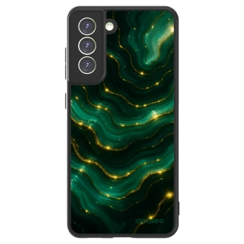Picasee ULTIMATE CASE PowerShare für Samsung Galaxy S21 FE 5G - Emerald