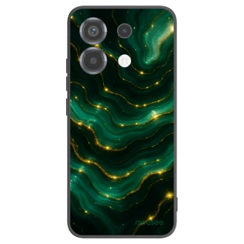 Picasee Xiaomi Poco X6 Hülle - Schwarzes Silikon - Emerald