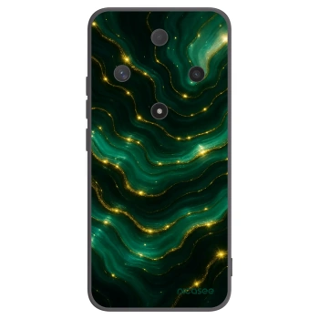 Picasee Honor Magic6 Lite 5G Hülle - Schwarzes Silikon - Emerald