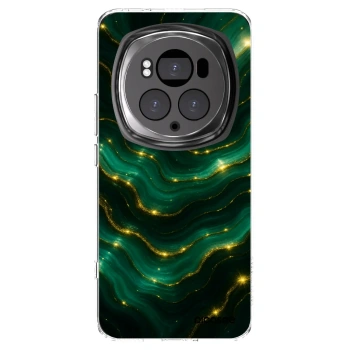 Picasee Honor Magic6 Pro Hülle - Transparentes Silikon - Emerald