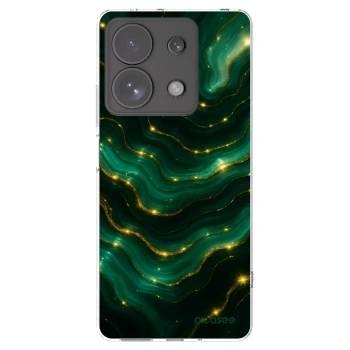 Picasee Xiaomi Redmi Note 13 Pro 4G Hülle - Transparentes Silikon - Emerald