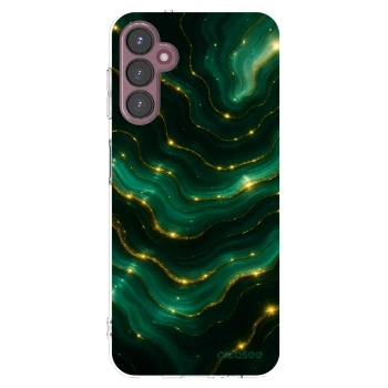 Picasee Samsung Galaxy A05s A057G Hülle - Transparentes Silikon - Emerald