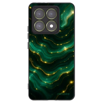 Picasee Xiaomi 14T Hülle - Schwarzes Silikon - Emerald