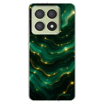 Picasee Xiaomi 14T Hülle - Transparentes Silikon - Emerald