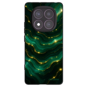 Picasee Xiaomi Redmi Note 14 Pro 4G Hülle - Schwarzes Silikon - Emerald