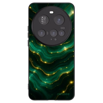 Picasee Xiaomi 15 Ultra Hülle - Schwarzes Silikon - Emerald