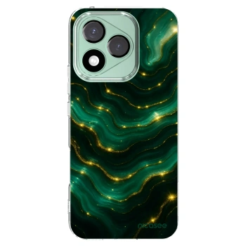 Picasee Honor 400 Lite 5G Hülle - Transparentes Silikon - Emerald
