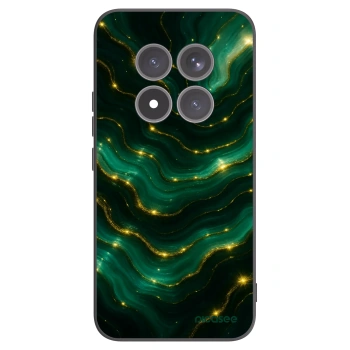 Picasee Xiaomi Redmi Note 15 Pro+ Hülle - Schwarzes Silikon - Emerald