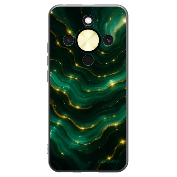 Picasee Honor Magic8 Lite 5G Hülle - Schwarzes Silikon - Emerald