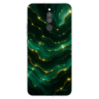 Picasee Xiaomi Redmi 8 Hülle - Transparentes Silikon - Emerald