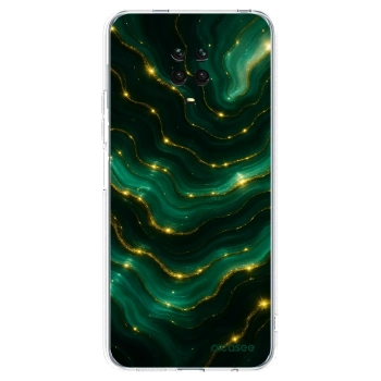 Picasee Xiaomi Redmi Note 9 Pro Hülle - Transparentes Silikon - Emerald
