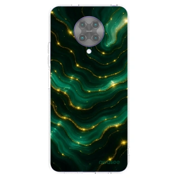 Picasee Xiaomi Poco F2 Pro Hülle - Transparentes Silikon - Emerald