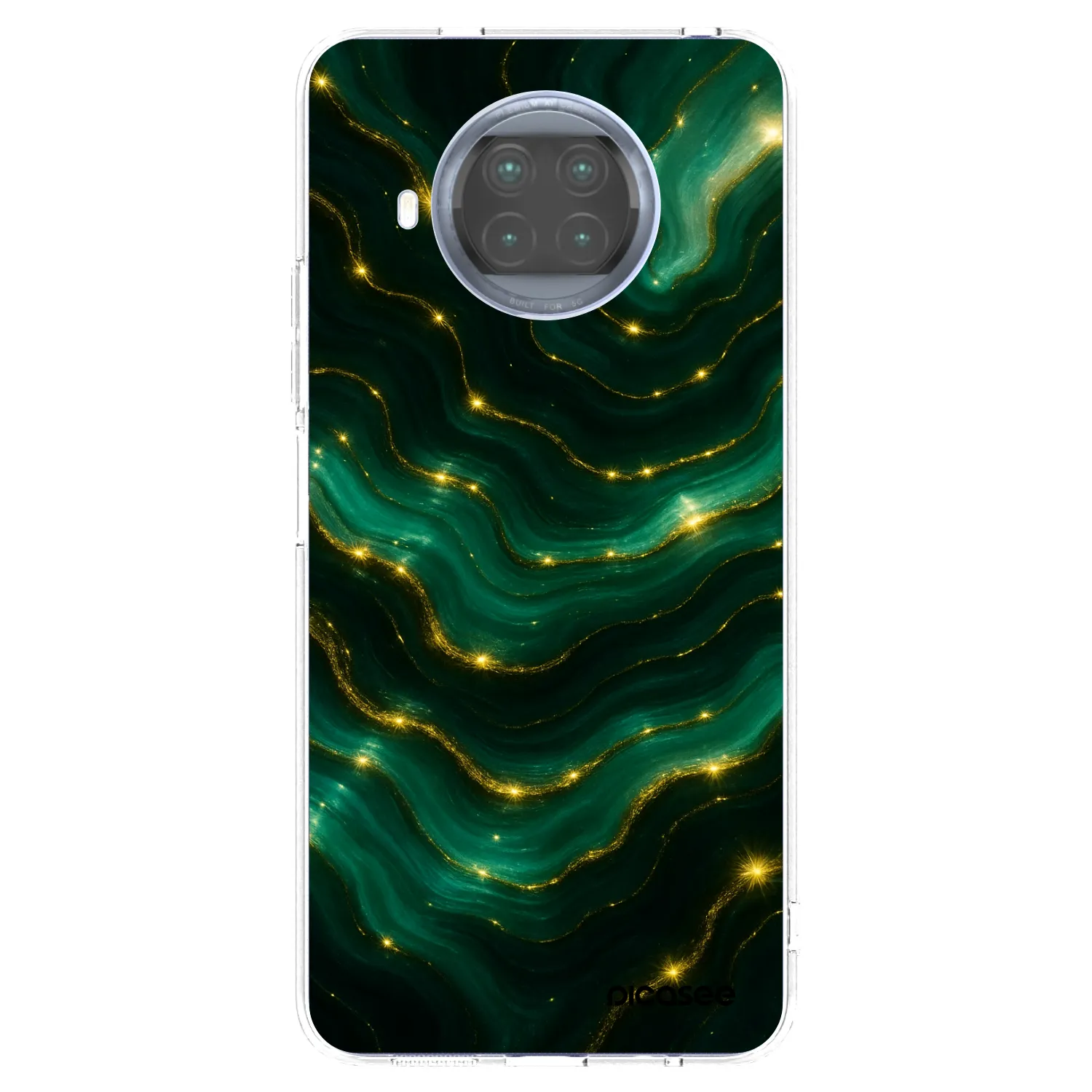 Picasee Xiaomi Mi 10T Lite Hülle - Transparentes Silikon - Emerald