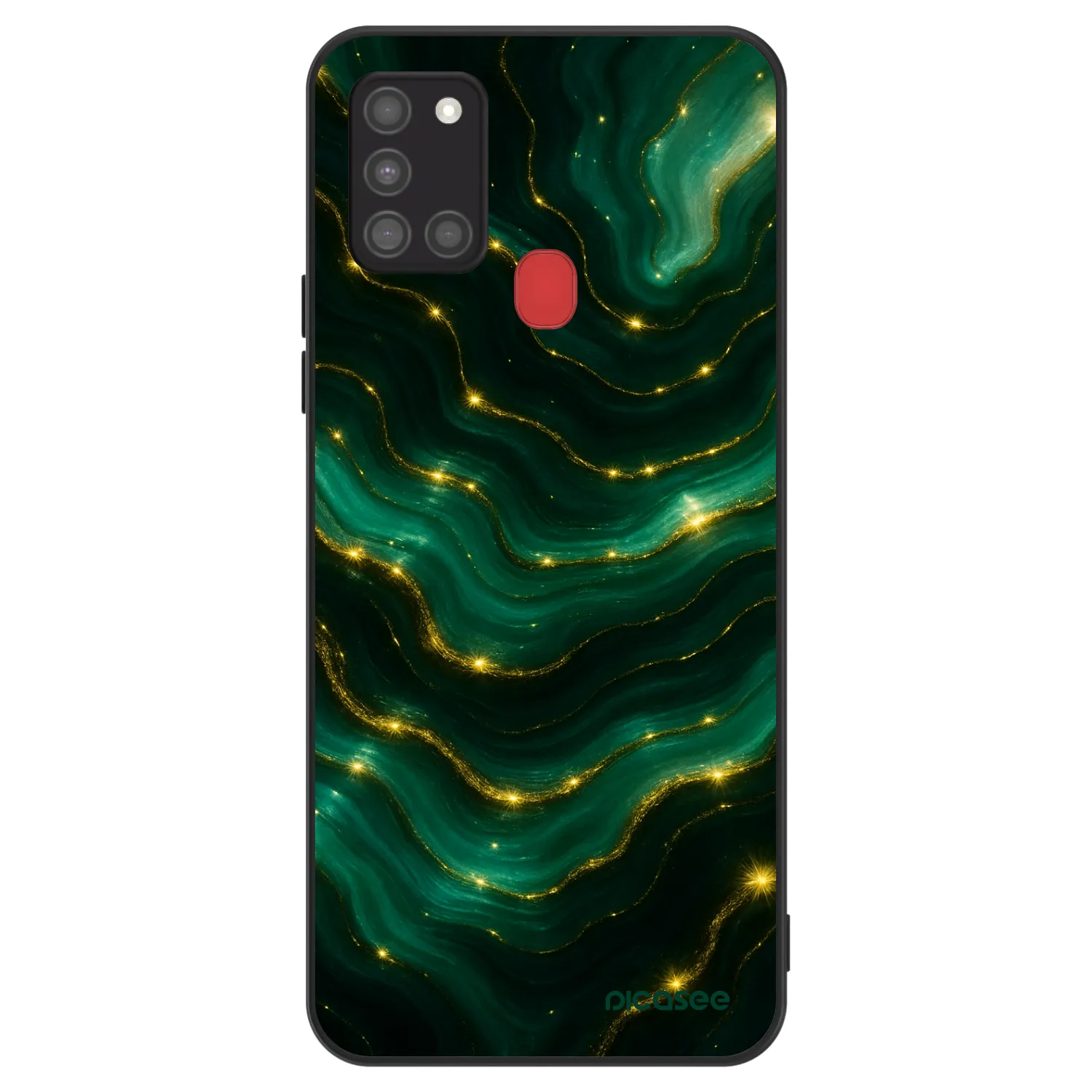 Picasee ULTIMATE CASE für Samsung Galaxy A21s - Emerald