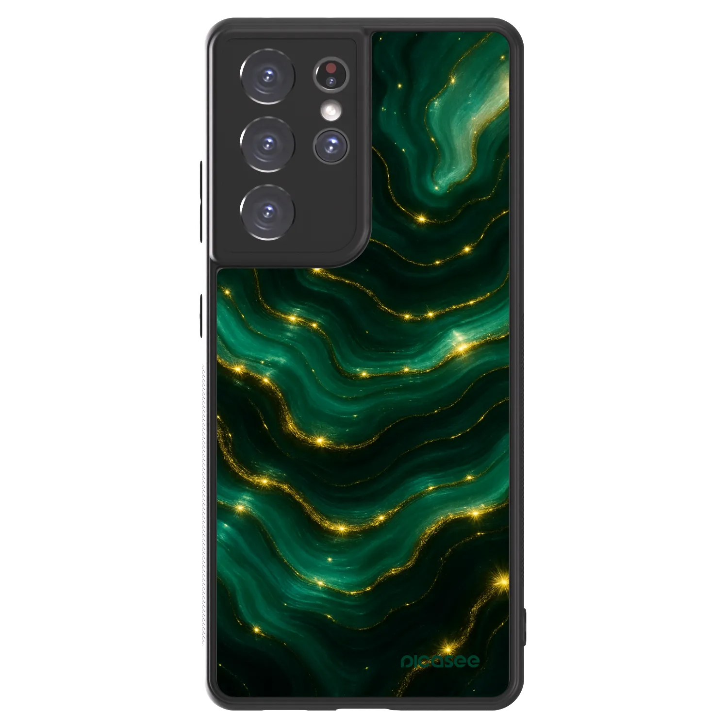 Picasee ULTIMATE CASE für Samsung Galaxy S21 Ultra 5G G998B - Emerald