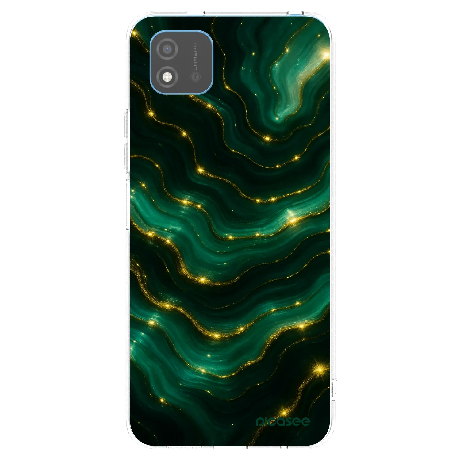 Picasee Realme C11 (2021) Hülle - Transparentes Silikon - Emerald