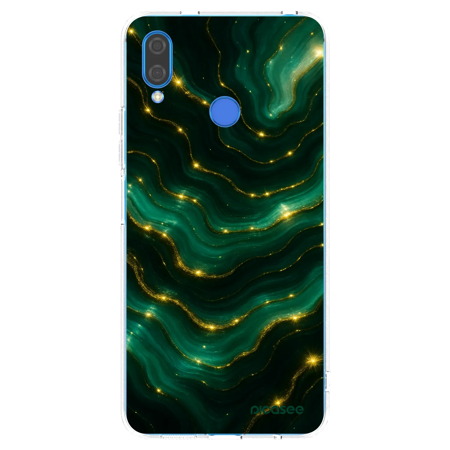 Picasee Huawei Nova 3 Hülle - Transparentes Silikon - Emerald