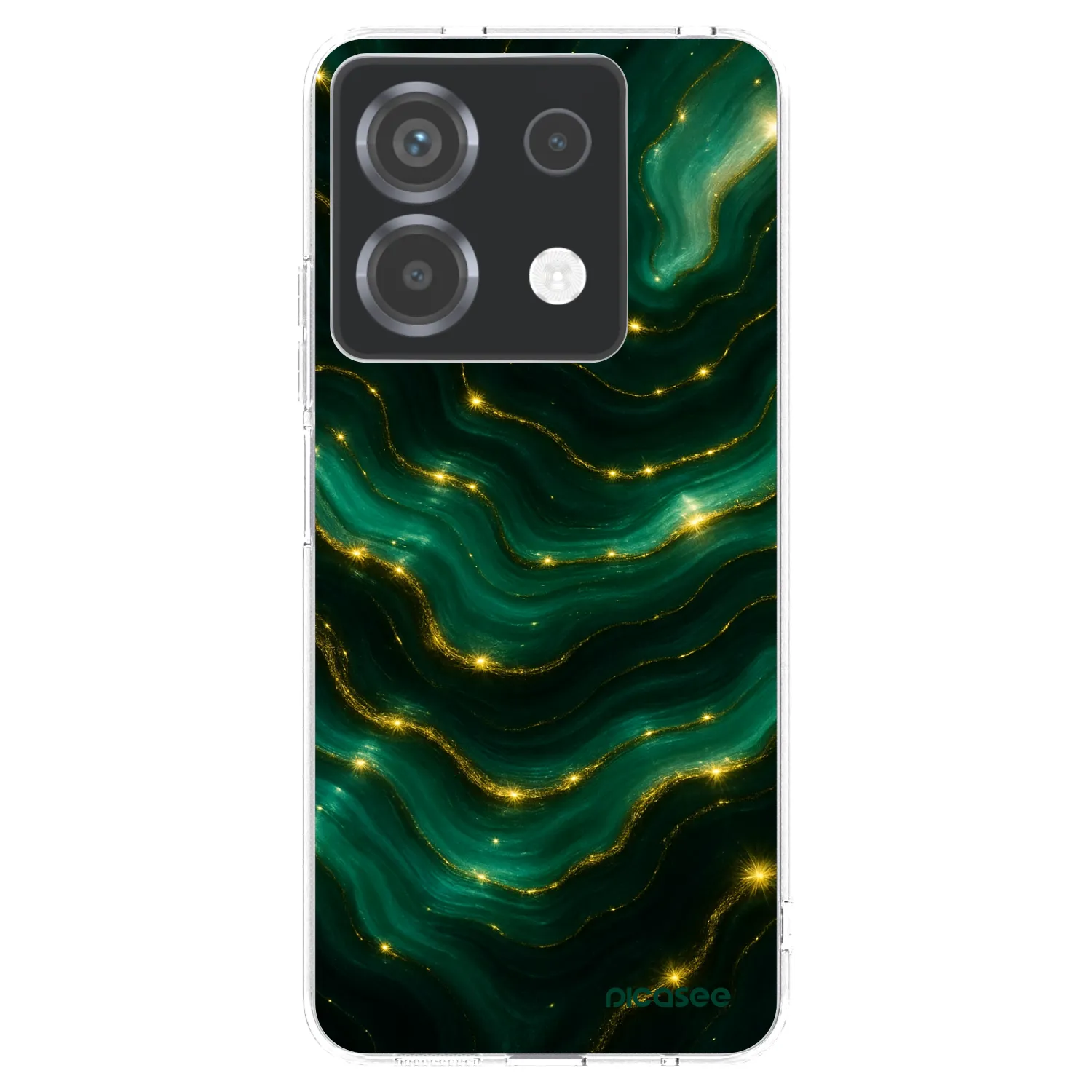 Picasee Xiaomi Poco X6 Hülle - Transparentes Silikon - Emerald