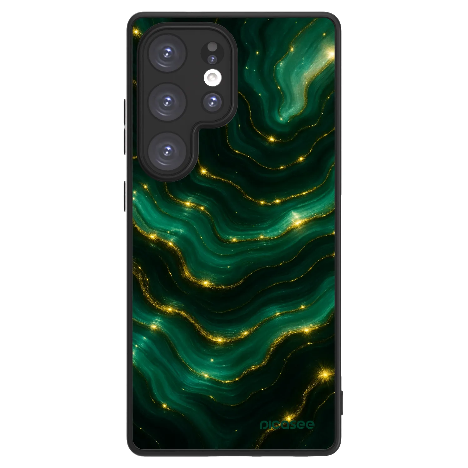 Picasee ULTIMATE CASE PowerShare für Samsung Galaxy S25 Ultra 5G - Emerald