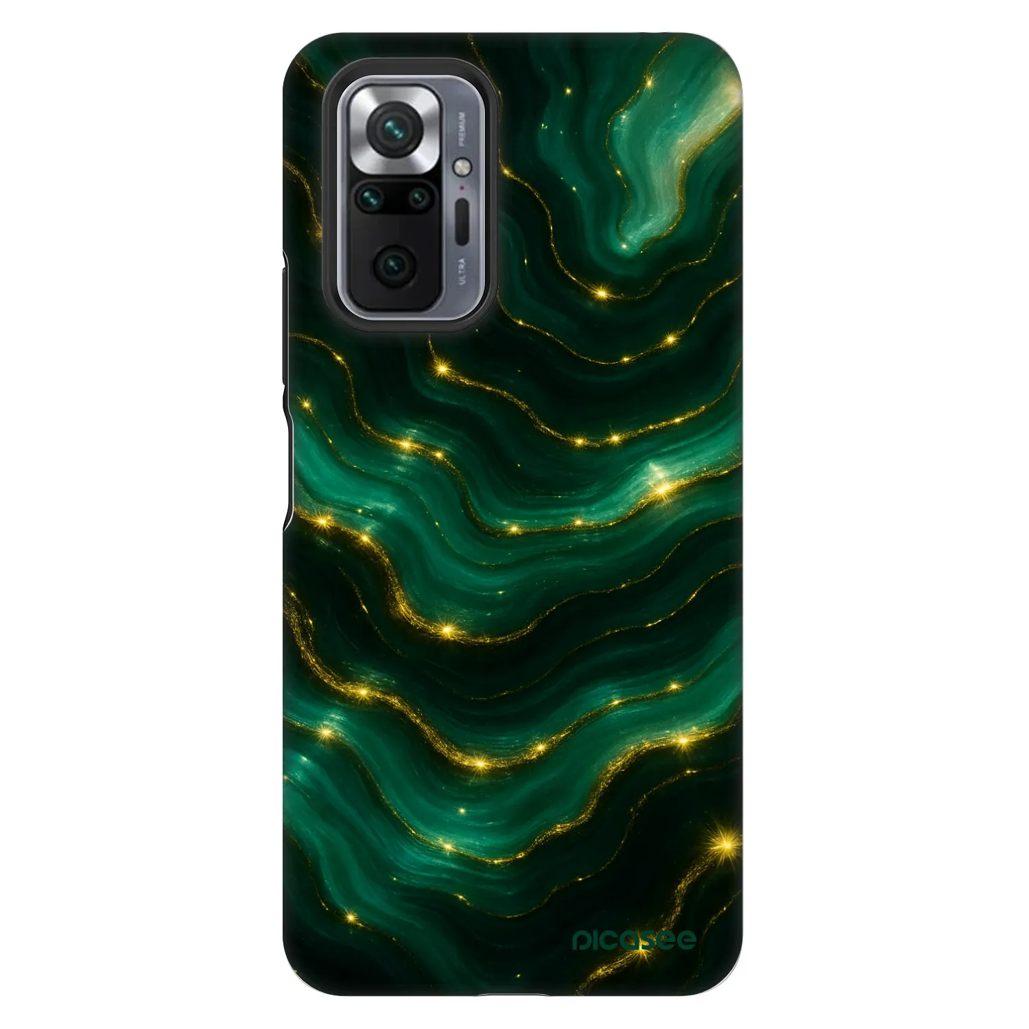 Picasee Fashion Case für Xiaomi Redmi Note 10 Pro - Emerald