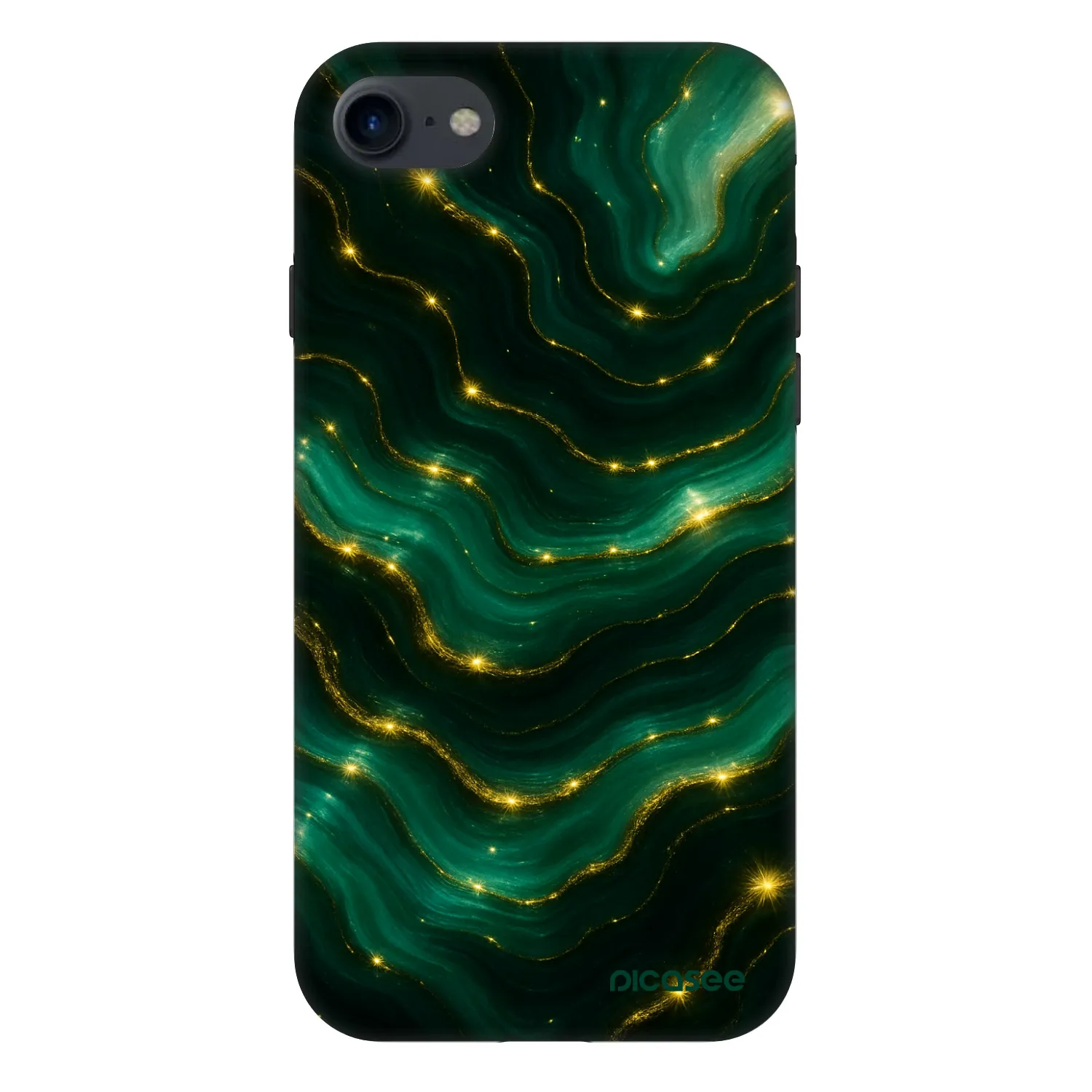 Picasee Fashion Case für Apple iPhone SE 2020 - Emerald