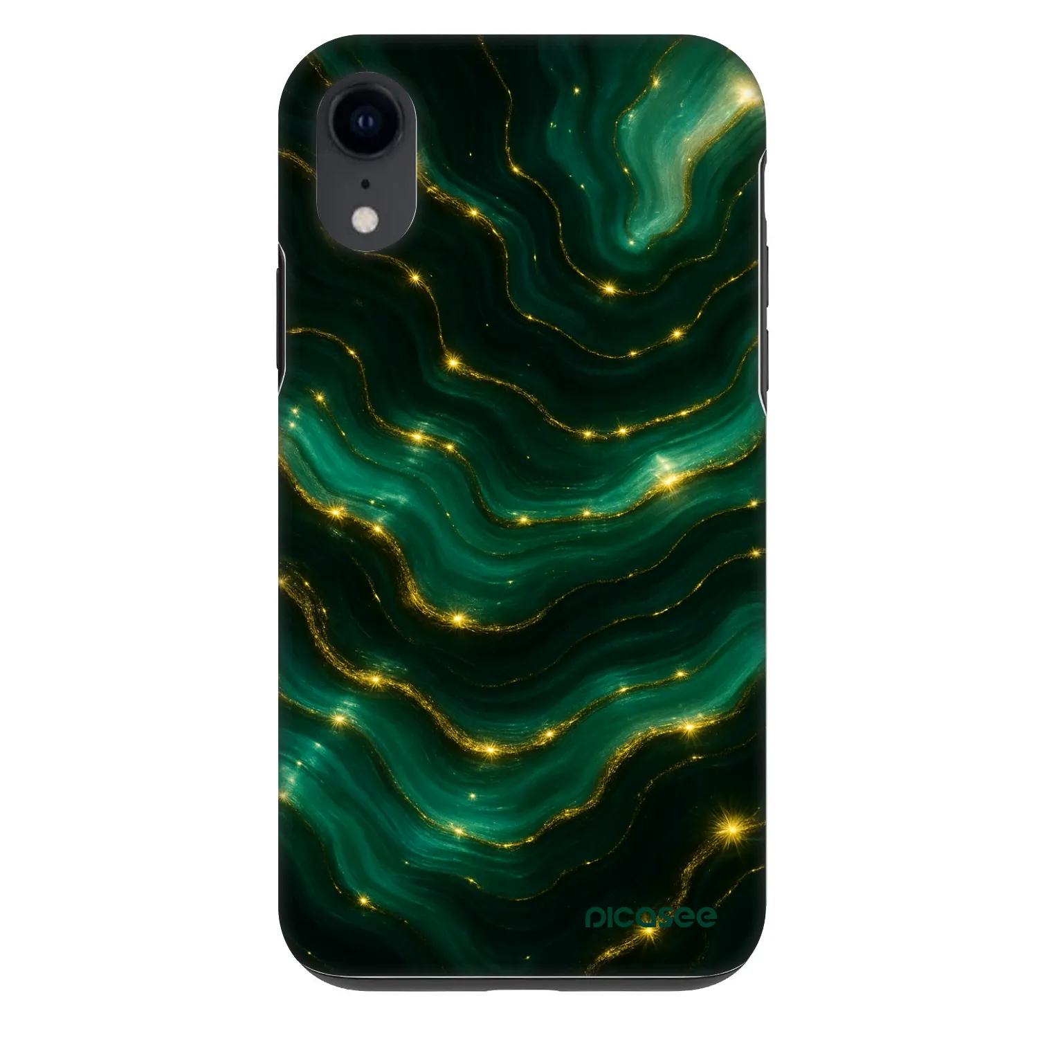 Picasee Fashion Case für Apple iPhone XR - Emerald