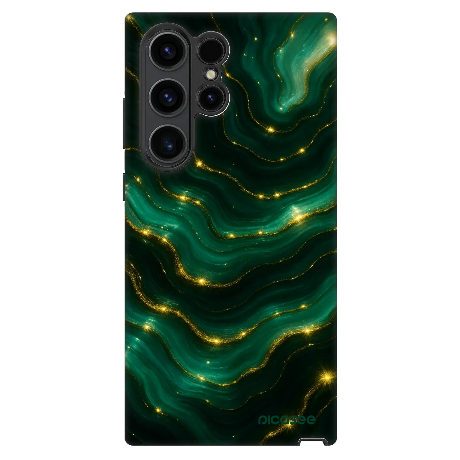 Picasee Fashion Case für Samsung Galaxy S23 Ultra 5G - Emerald