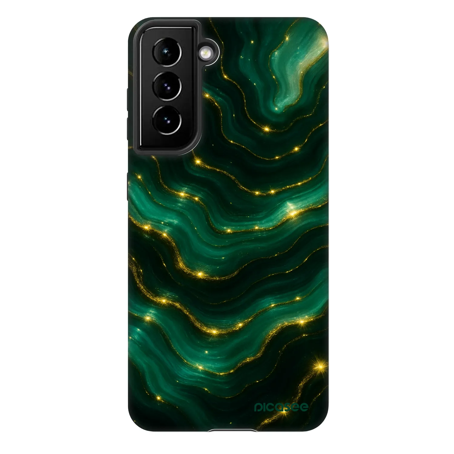 Picasee Fashion Case für Samsung Galaxy S21 FE 5G - Emerald