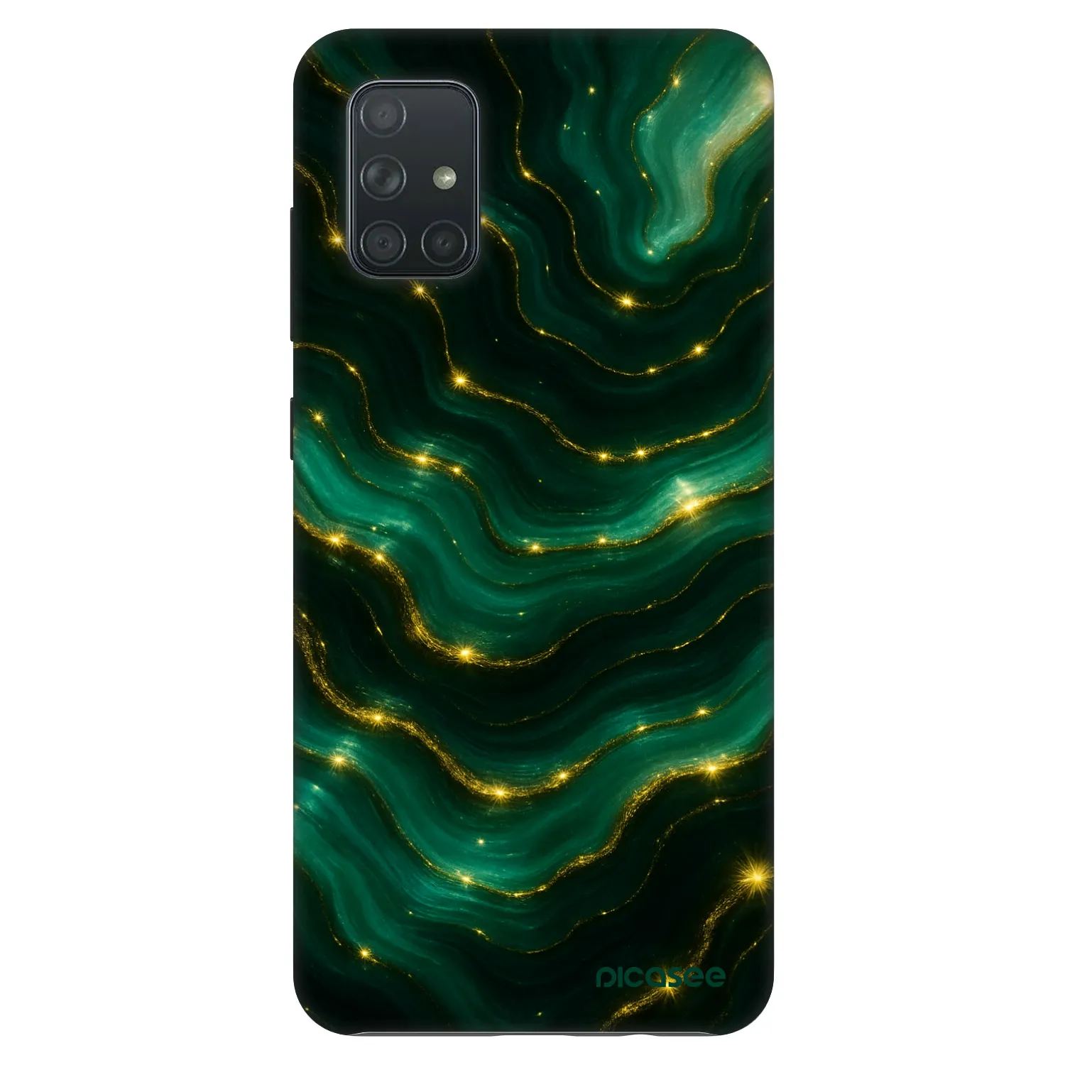Picasee Fashion Case für Samsung Galaxy A71 A715F - Emerald