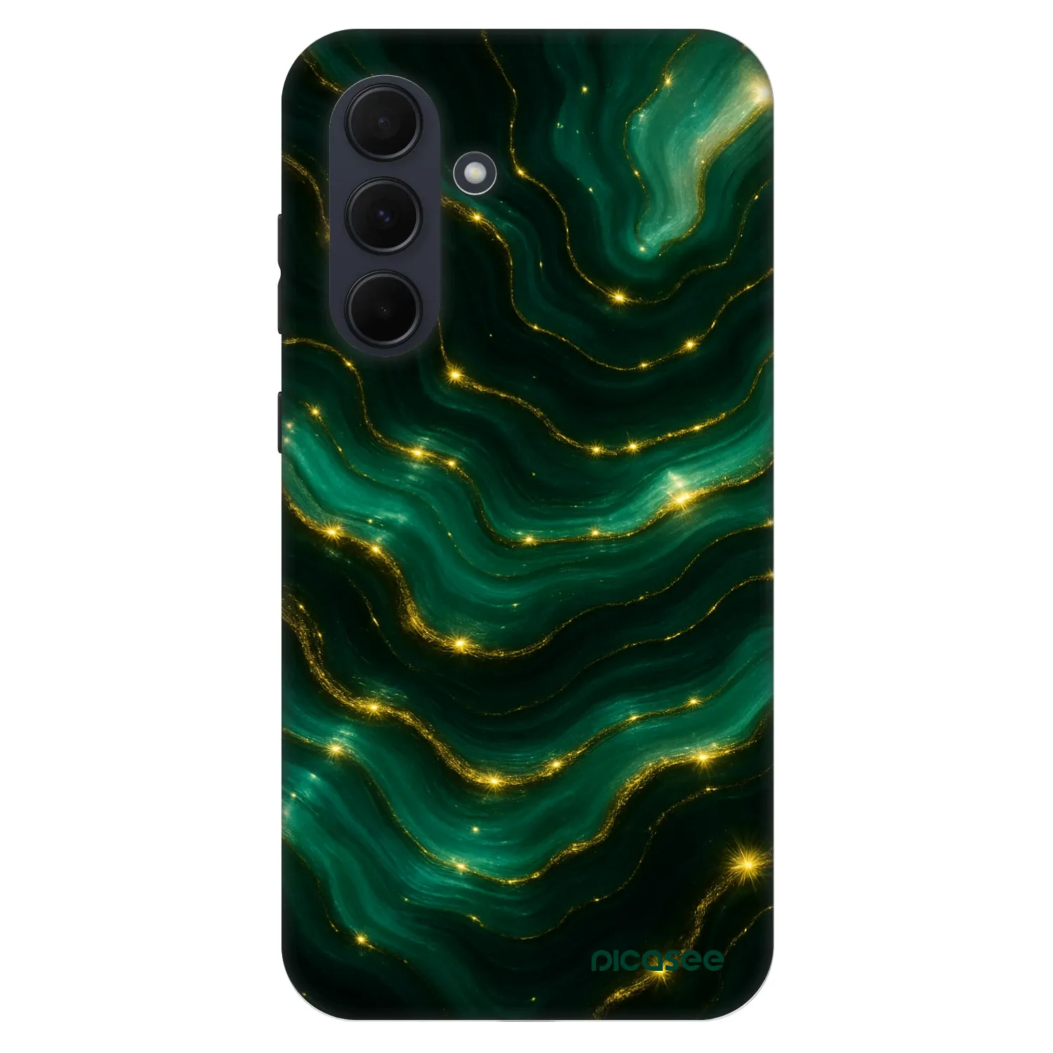 Picasee Fashion Case für Samsung Galaxy A35 5G A356B - Emerald