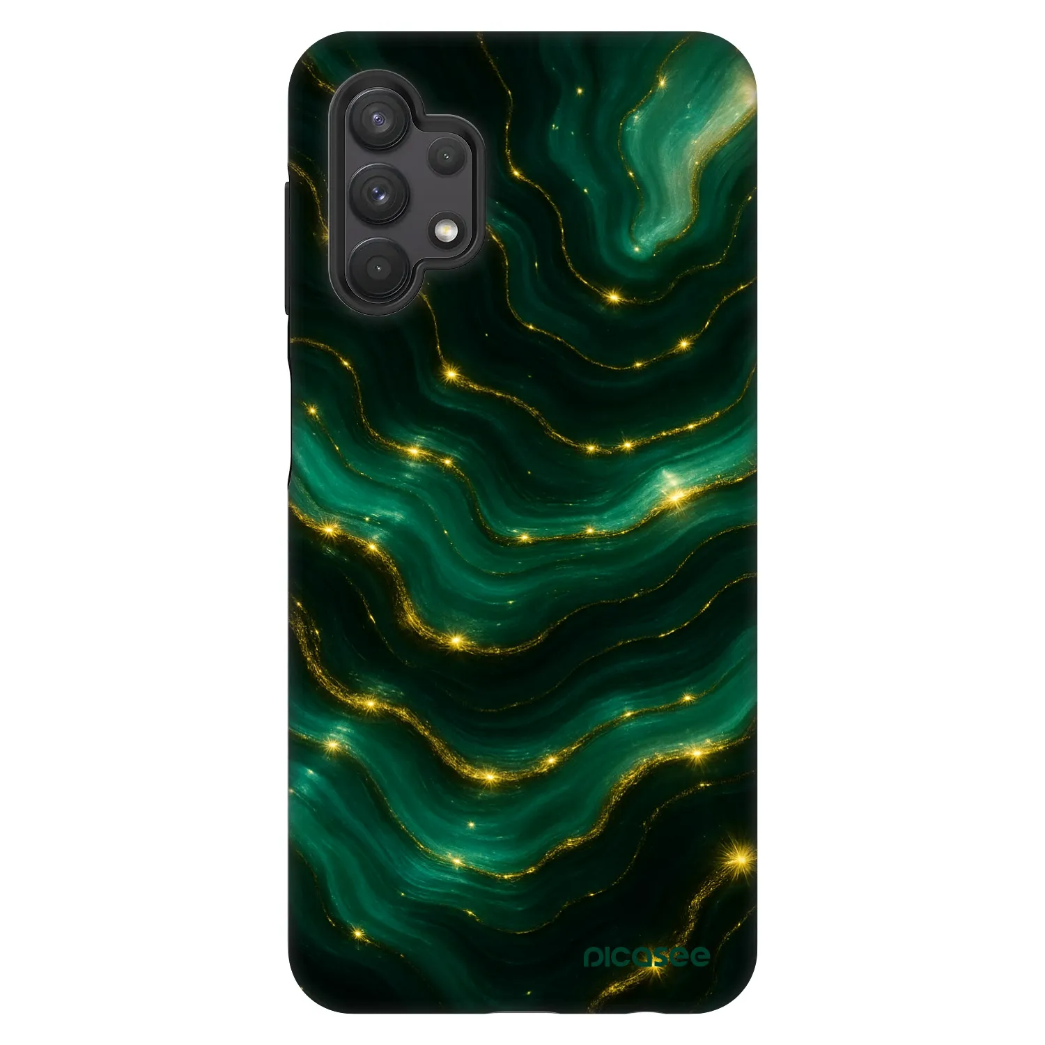 Picasee Fashion Case für Samsung Galaxy A32 5G A326B - Emerald