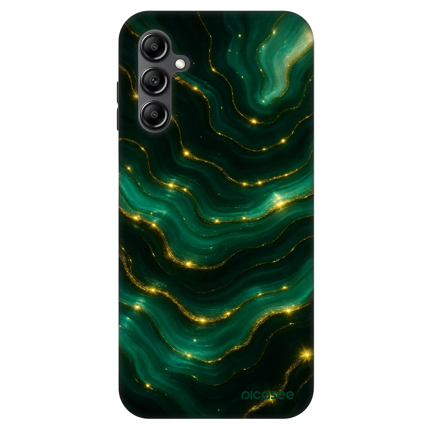 Picasee Fashion Case für Samsung Galaxy A14 4G A145R - Emerald