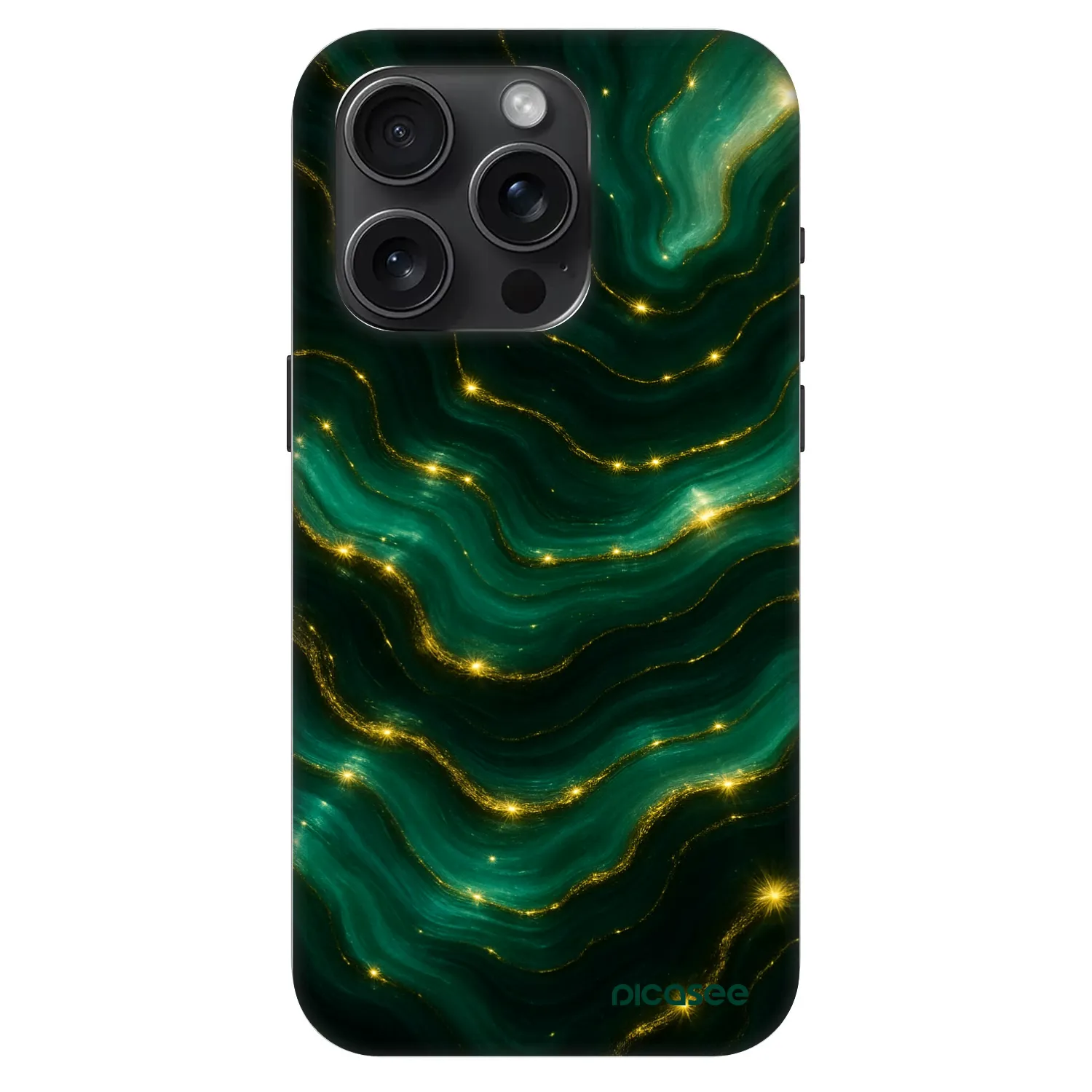 Picasee Fashion Case MagSafe für Apple iPhone 15 Pro - Emerald