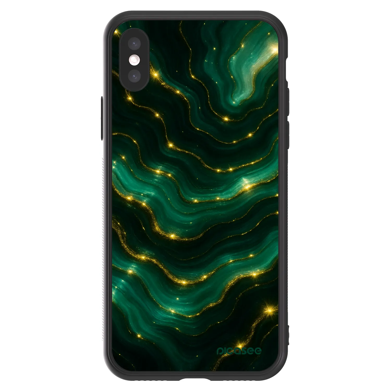 Picasee ULTIMATE CASE für Apple iPhone X/XS - Emerald